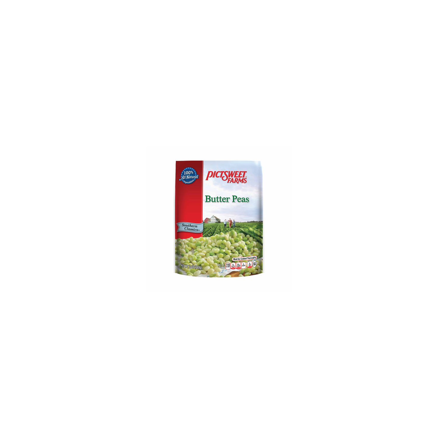 Pictsweet Farms Southern Classics Butter Peas - 12 Ounce Image 1 of 3