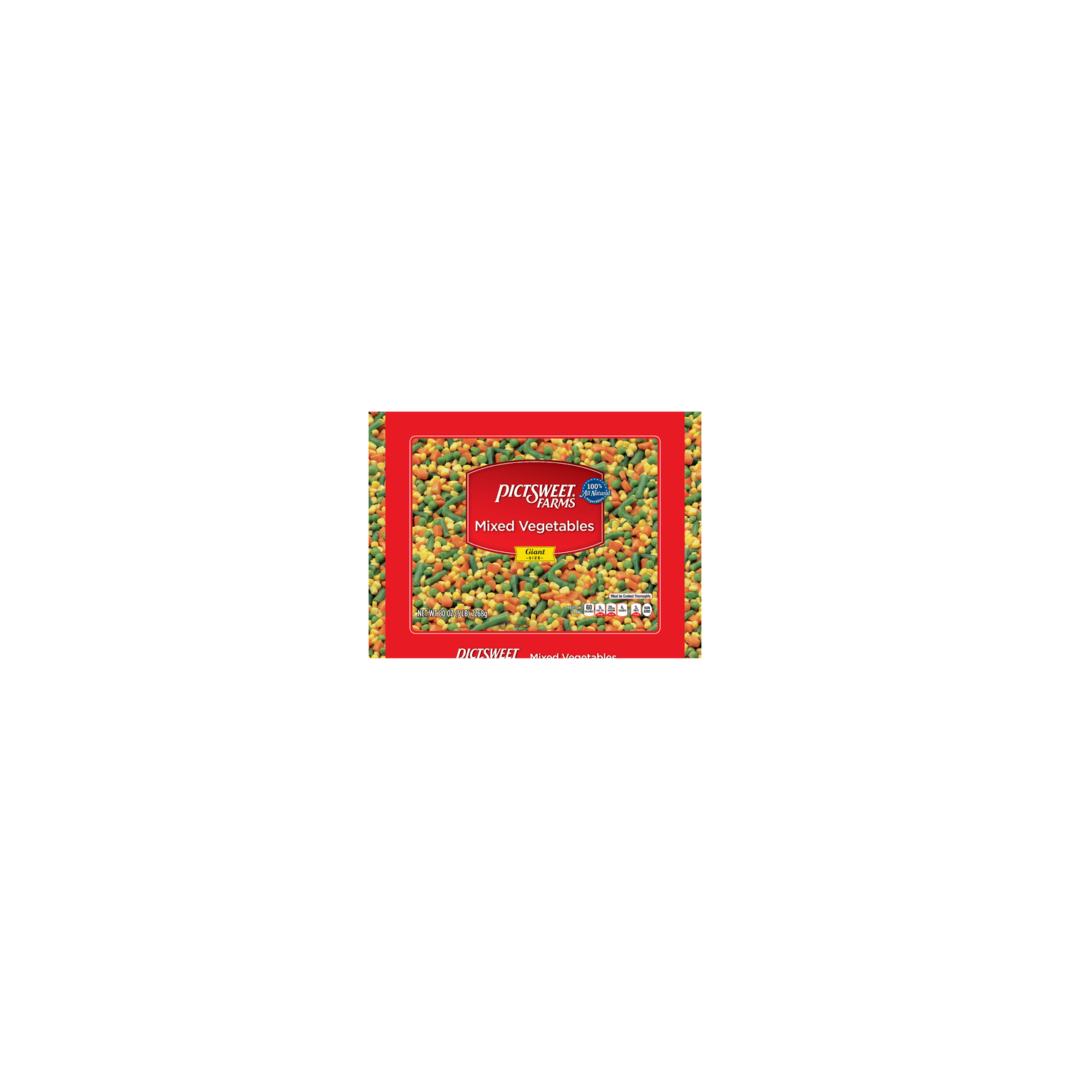 Pictsweet Farms Giant Size Mixed Vegetables - 80 Ounce Image 1 of 3