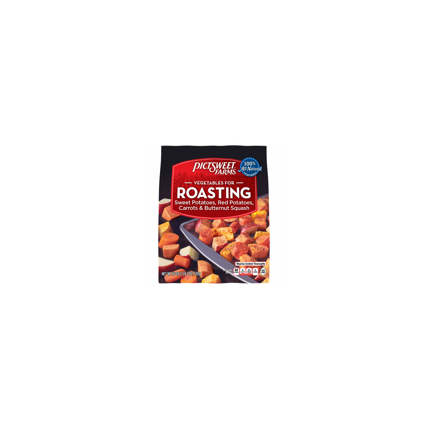 Pictsweet Farms Sweet Potatoes, Red Carrots & Butternut Squash - 18 Ounce Image 1 of 3