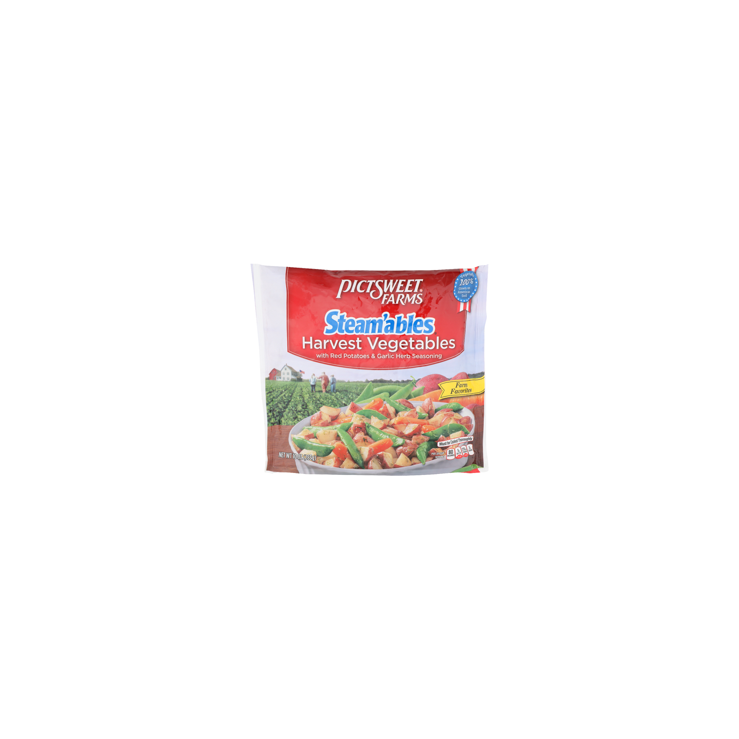 Pictsweet Farms With Red Potatoes & Garlic Herb Seasoning Harvest Vegetables Steam'ables - 10 Ounce Image 1 of 4