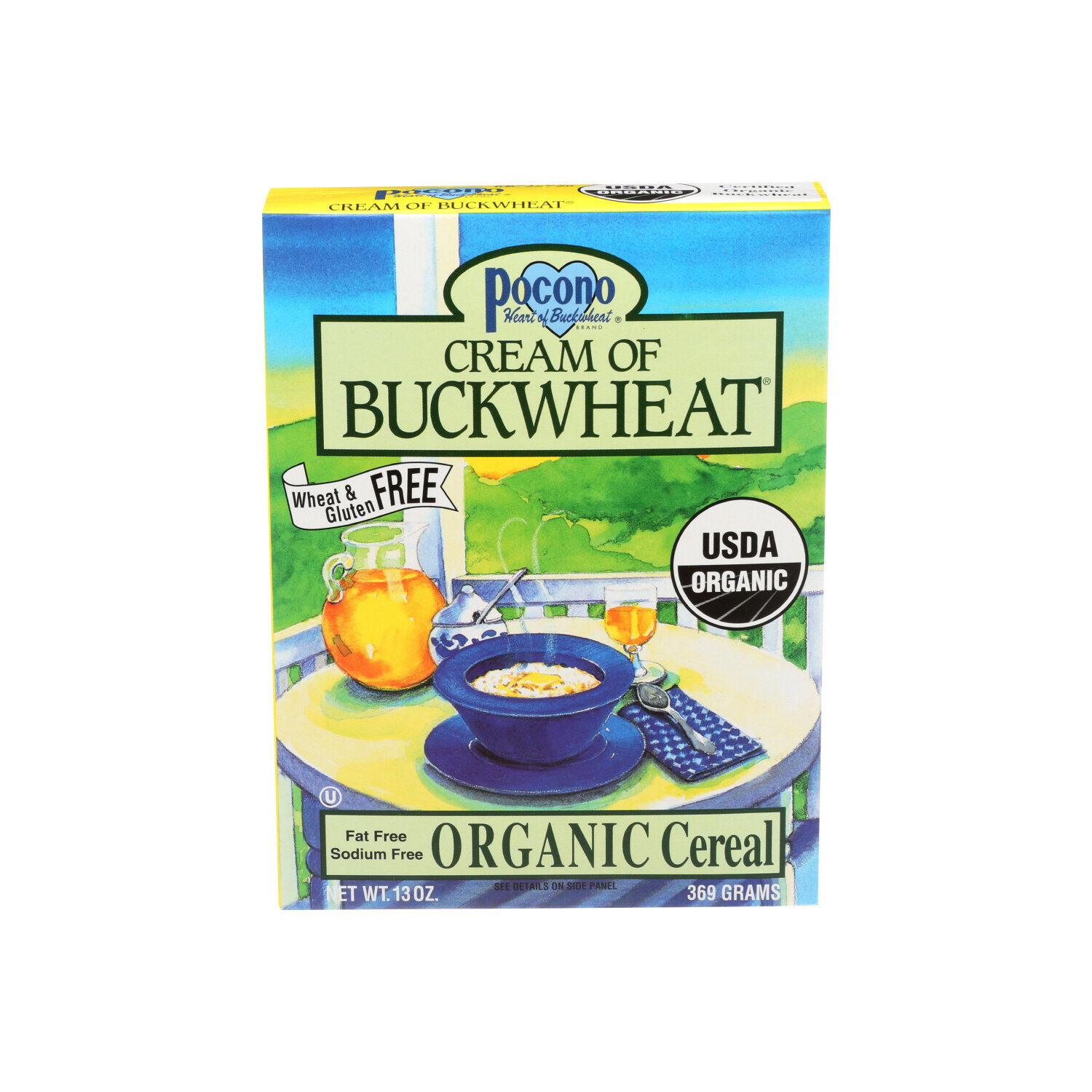 Pocono Heart Of Buckwheat Brand Cereal Cream - 13 Ounce Image 1 of 2