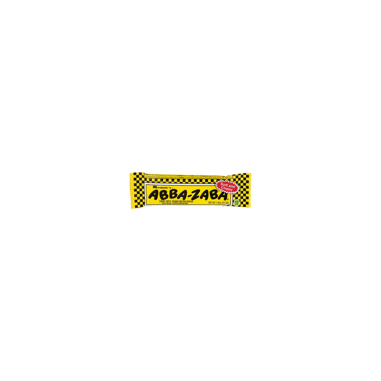 ANNABELLE's ABBA-ZABA Peanut Butter Center Chewy Taffy - 1.8 Ounce Image 1 of 4