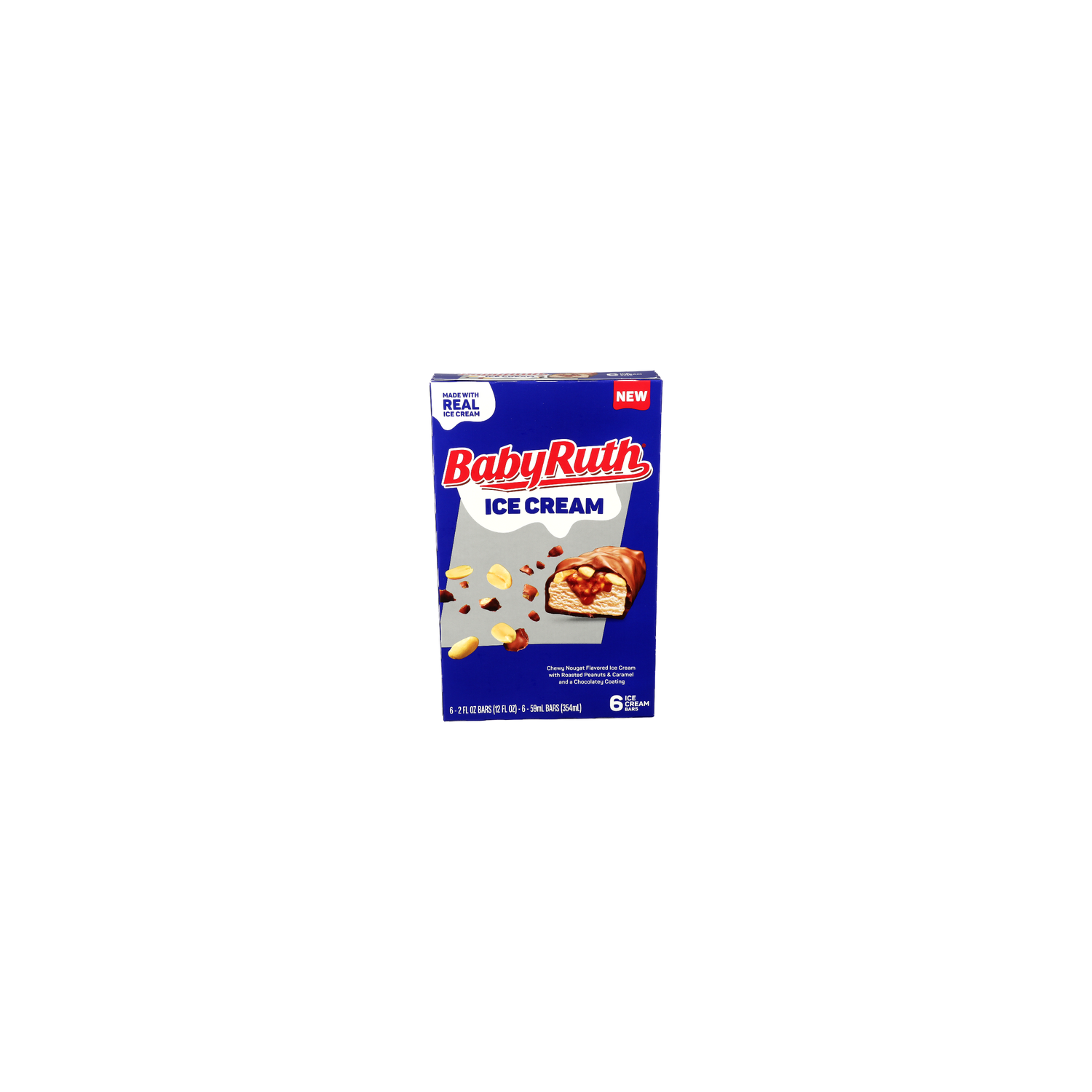 Baby Ruth Chocolate Ice Cream Bars - 2 Fluid Ounce - 6 Count Image 1 of 4