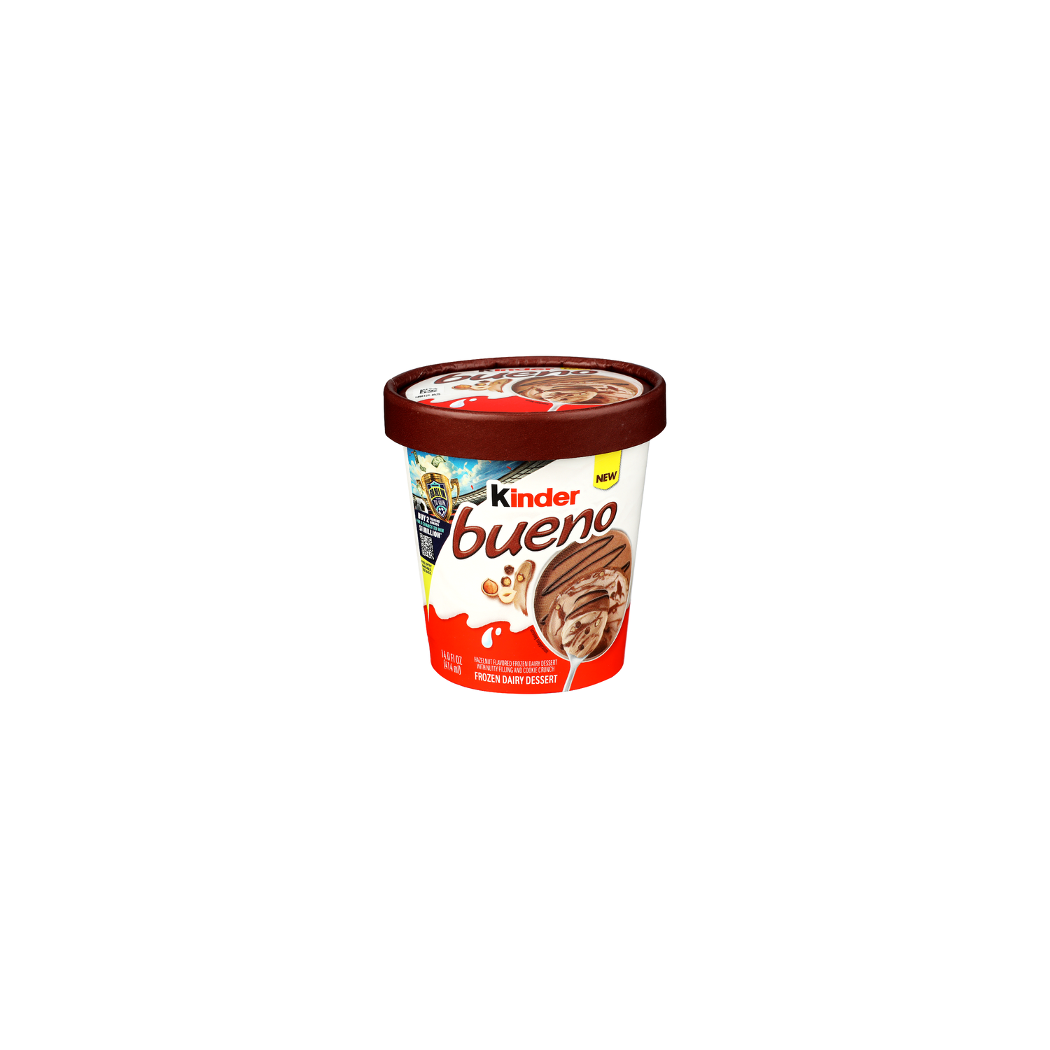 Kinder Bueno Chocolate Ice Cream - 14 Fluid Ounce Image 1 of 3