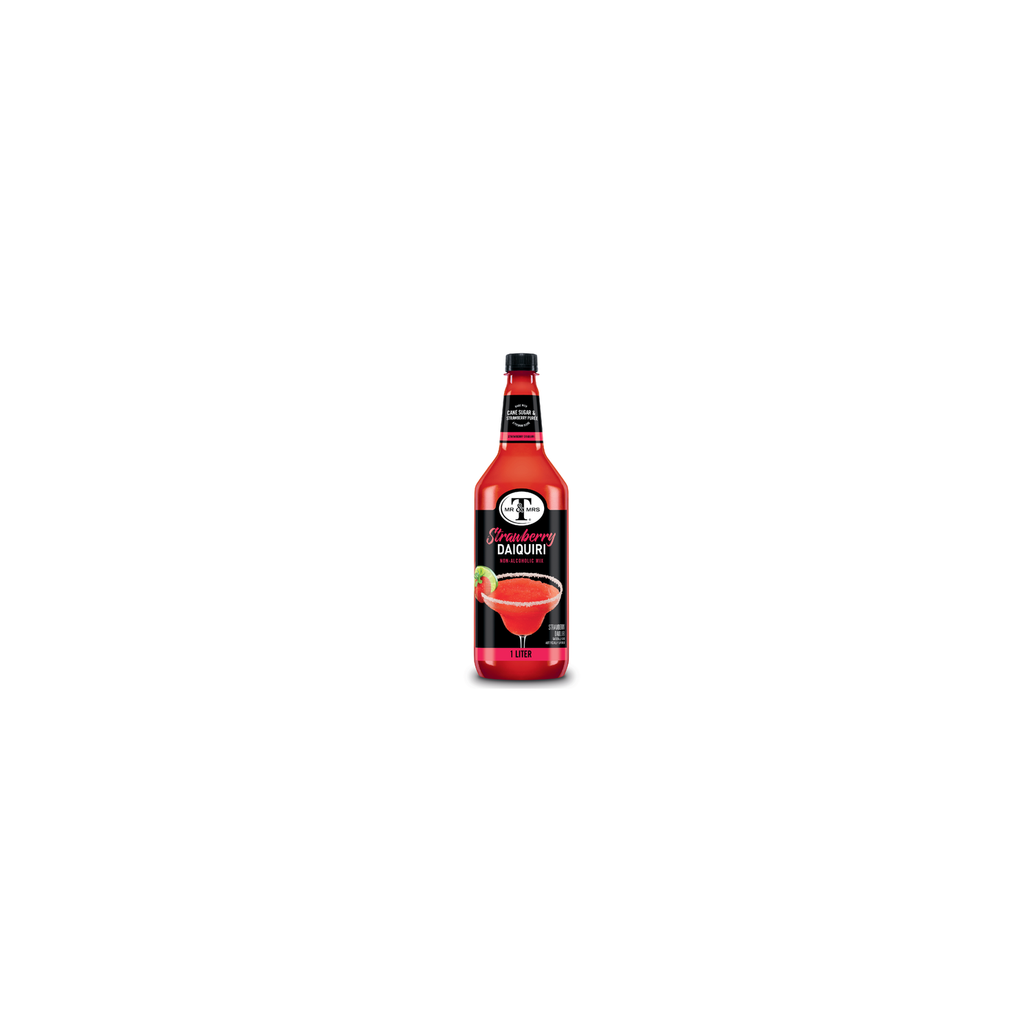 Mr & Mrs T Strawberry Daiquiri Margarita Mix - 1 Liter Image 1 of 3