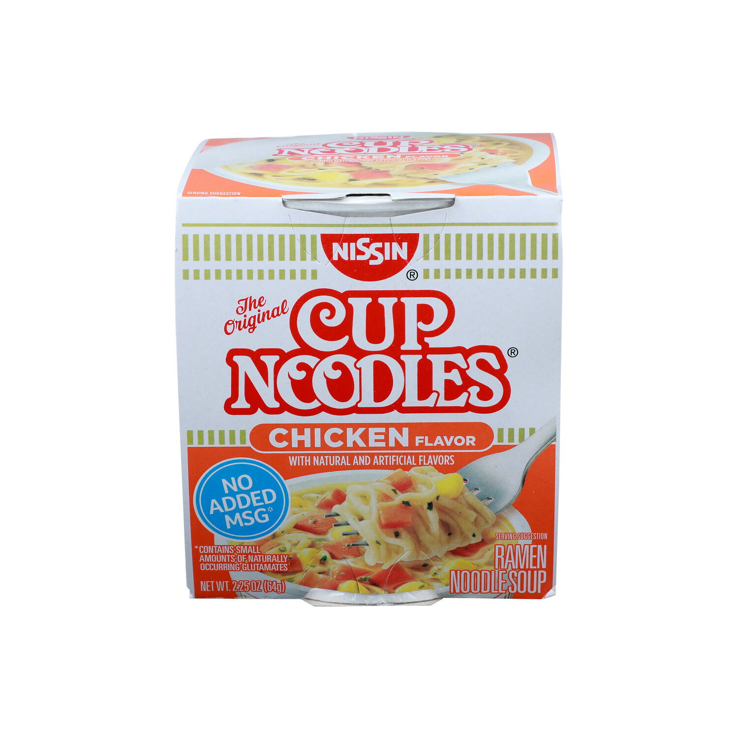 Nissin Cup Noodles Chicken Flavor Ramen Noodle Soup - 2.25 Ounce Image 1 of 4