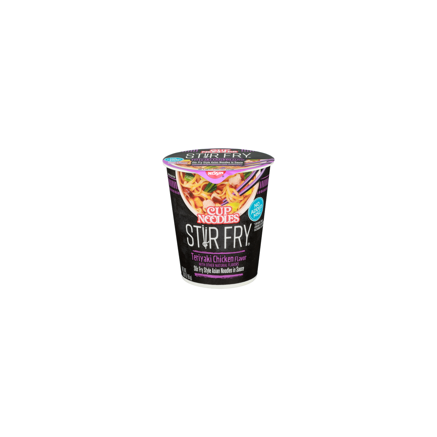 Nissin Teriyaki Chicken Stir Fry Cup Noodles - 3 Ounce Image 1 of 4