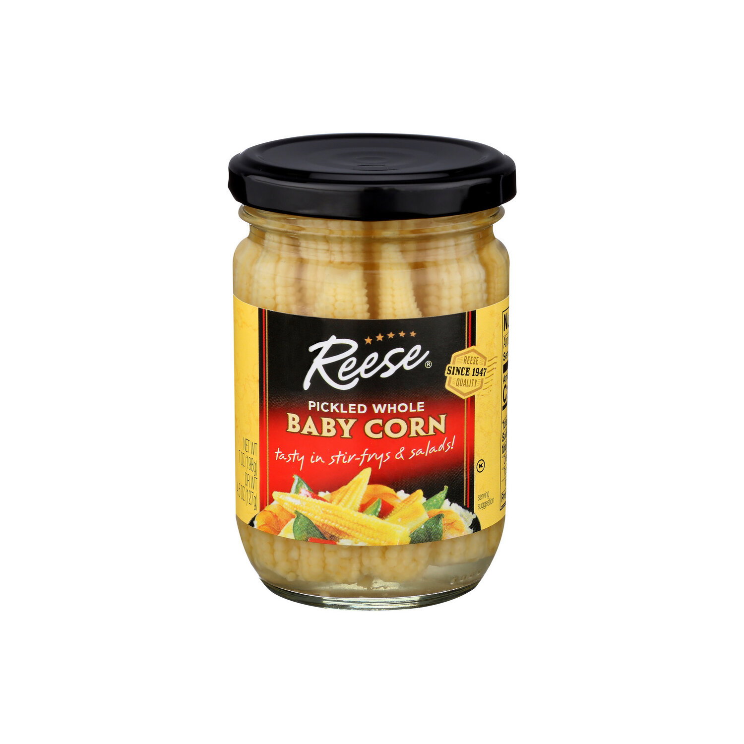 Reese Pickled Whole Baby Corn - 7 Ounce Image 1 of 4