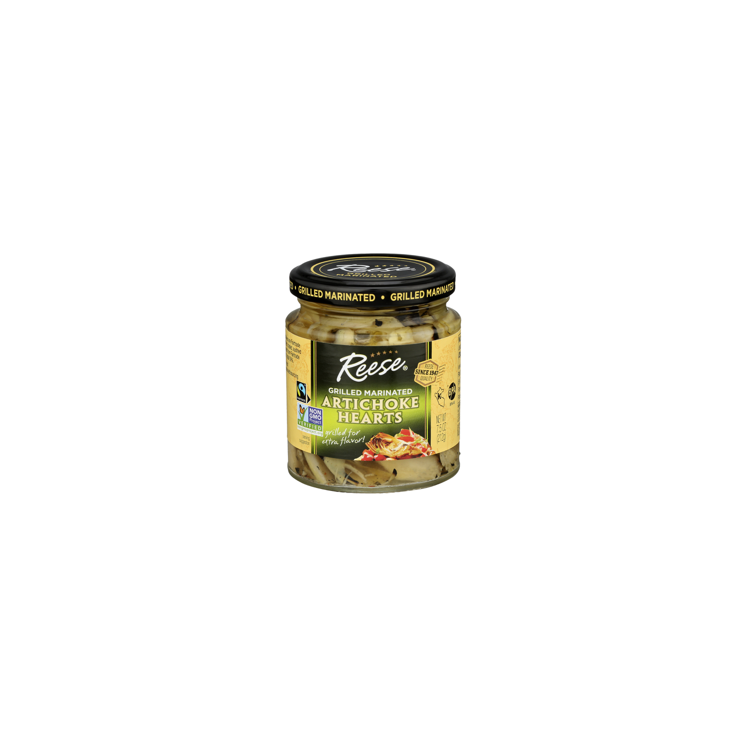 Reese Grilled Marinated Artichoke Hearts Artichokes - 7.5 Ounce Image 1 of 4