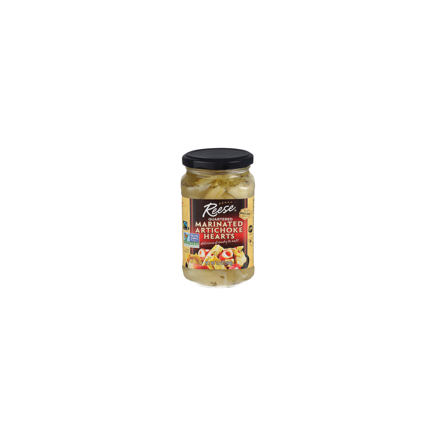 Reese Quartered Marinated Artichoke Hearts - 12 Ounce Image 1 of 4