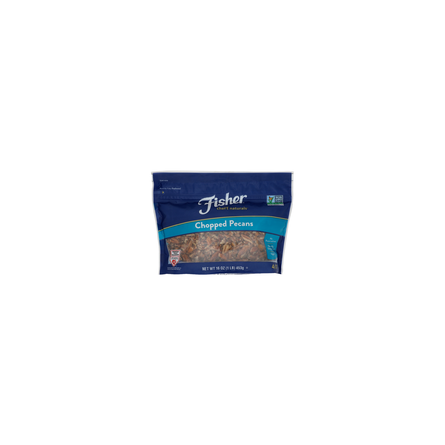 Fisher Chopped Chef's Naturals Pecans - 16 Ounce Image 1 of 4