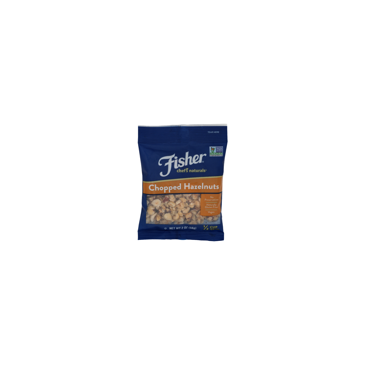 Fisher Chef's Naturals Chopped Hazelnuts - 2 Ounce Image 1 of 4