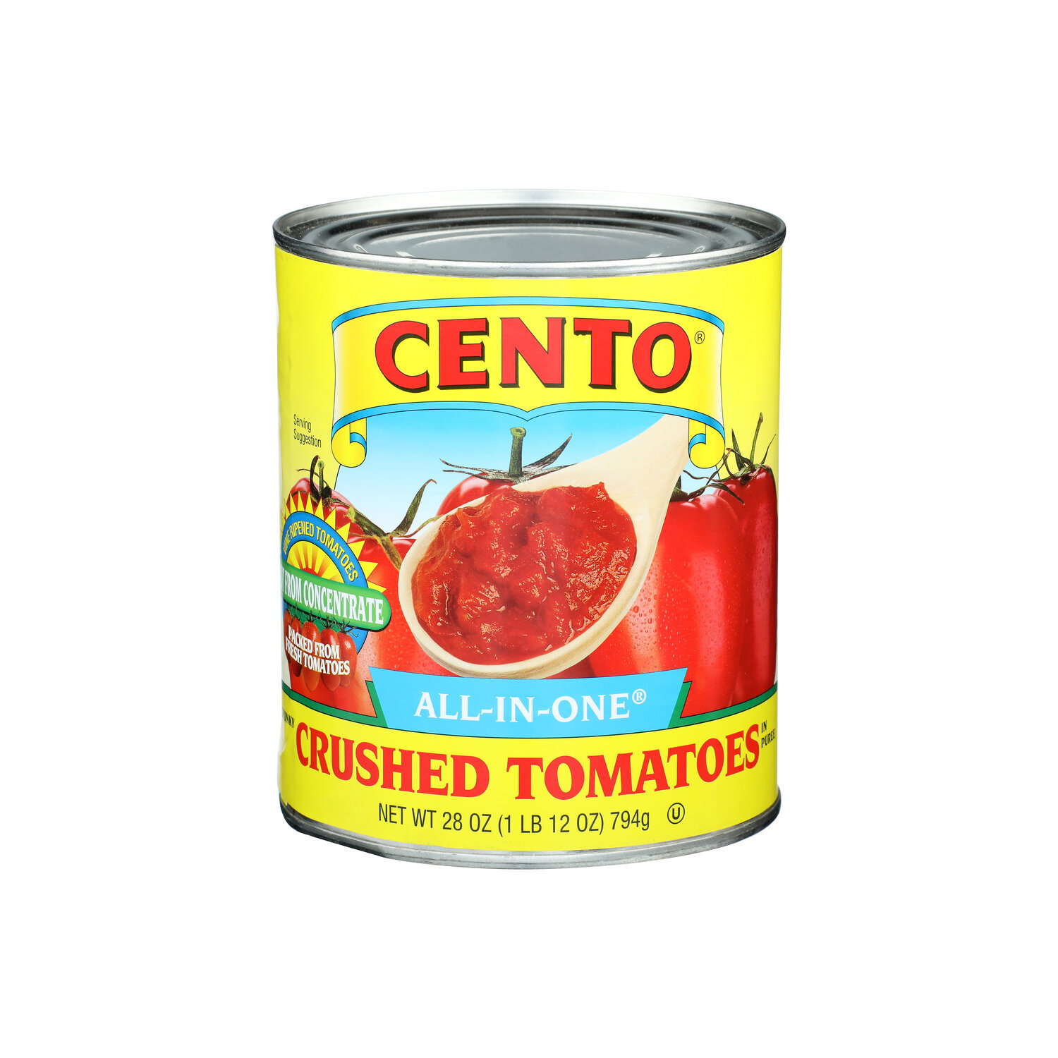 Cento Chunky Crushed Tomatoes In Puree - 28 Ounce Image 1 of 4