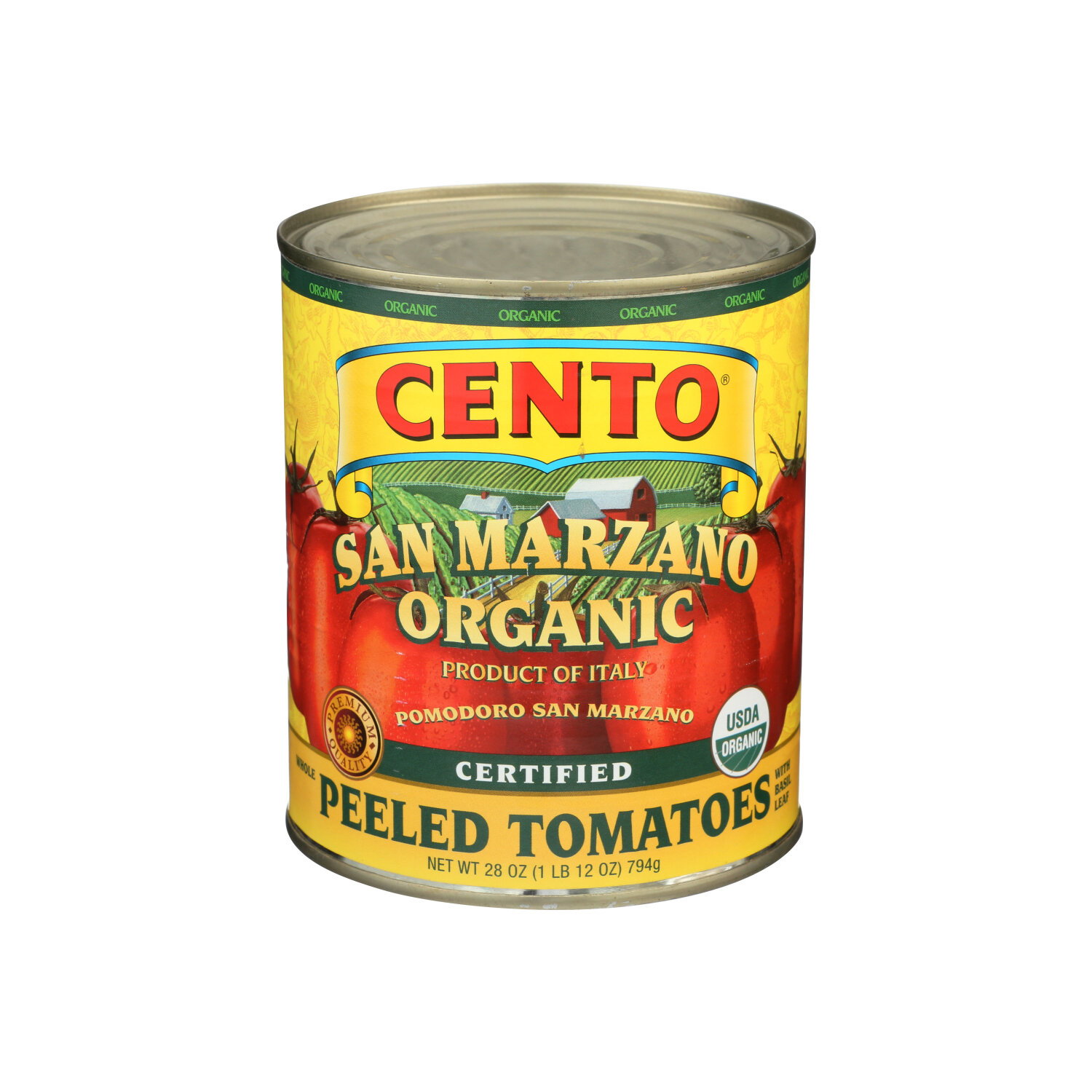 Cento San Marzano Organic Peeled Tomatoes  - 28 Ounce Image 1 of 2