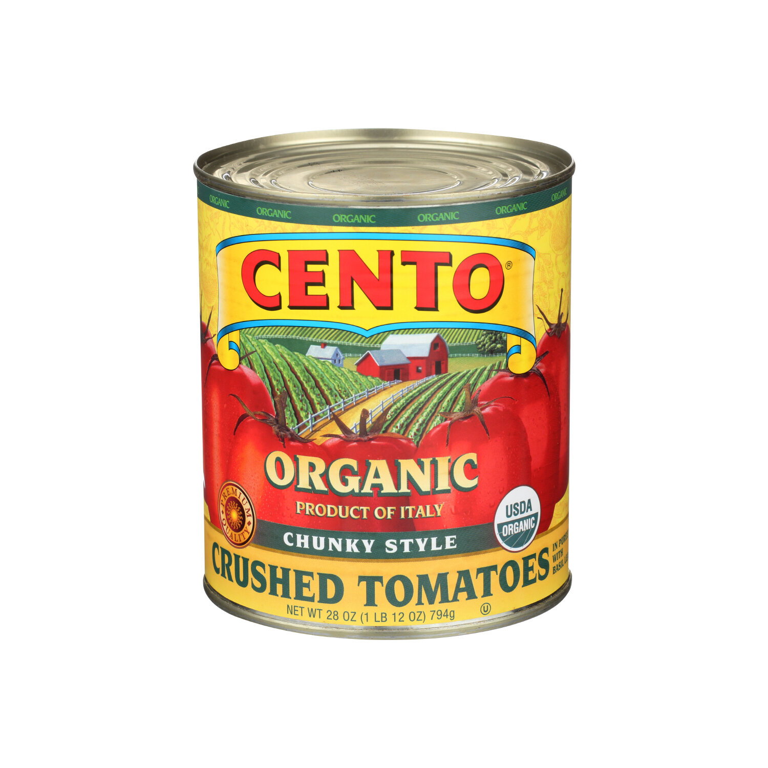 Cento Chunky Style Crushed Tomatoes Organic - 28 Ounce Image 1 of 4