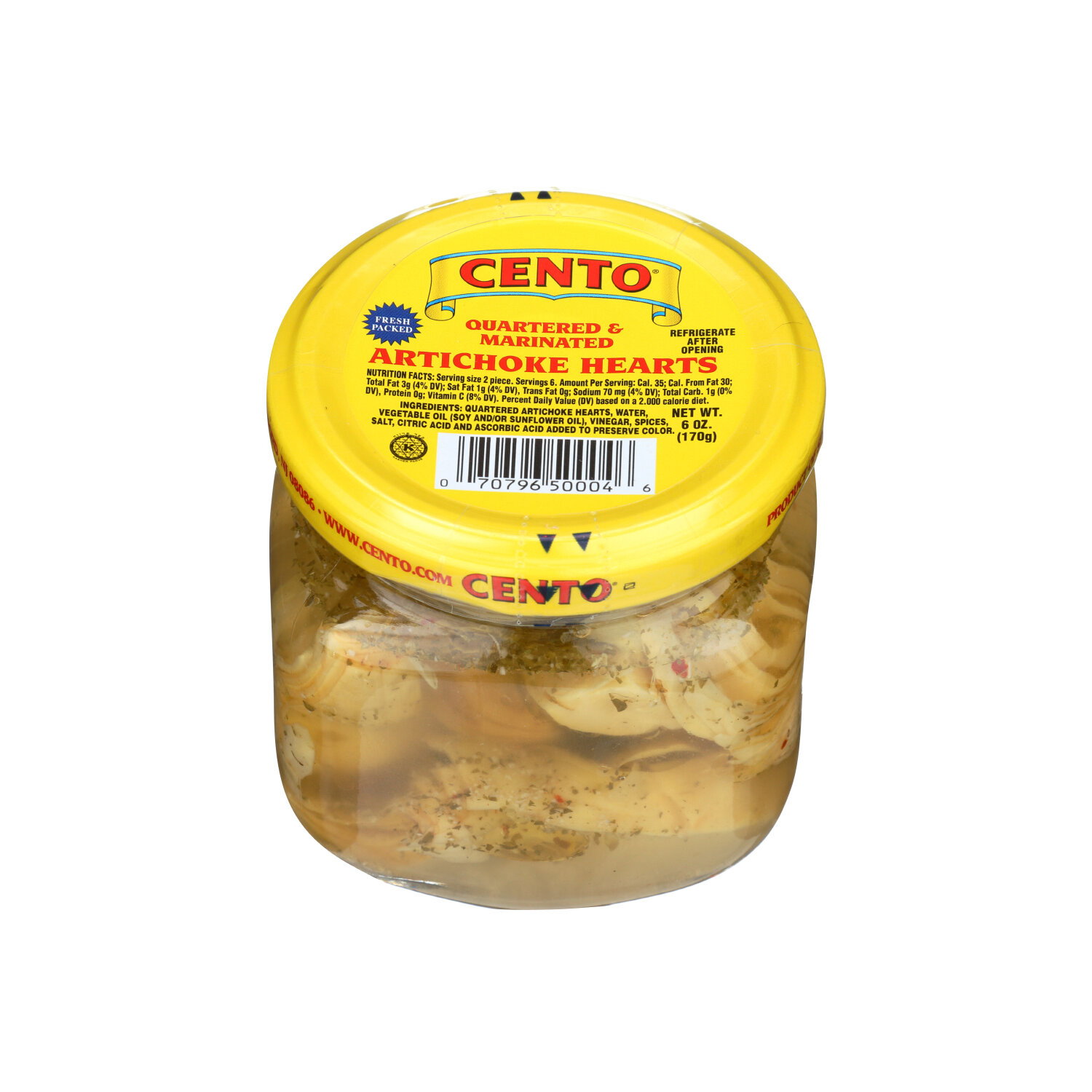 Cento Vegatable Marinated Artichokes - 6 Ounce Image 1 of 2