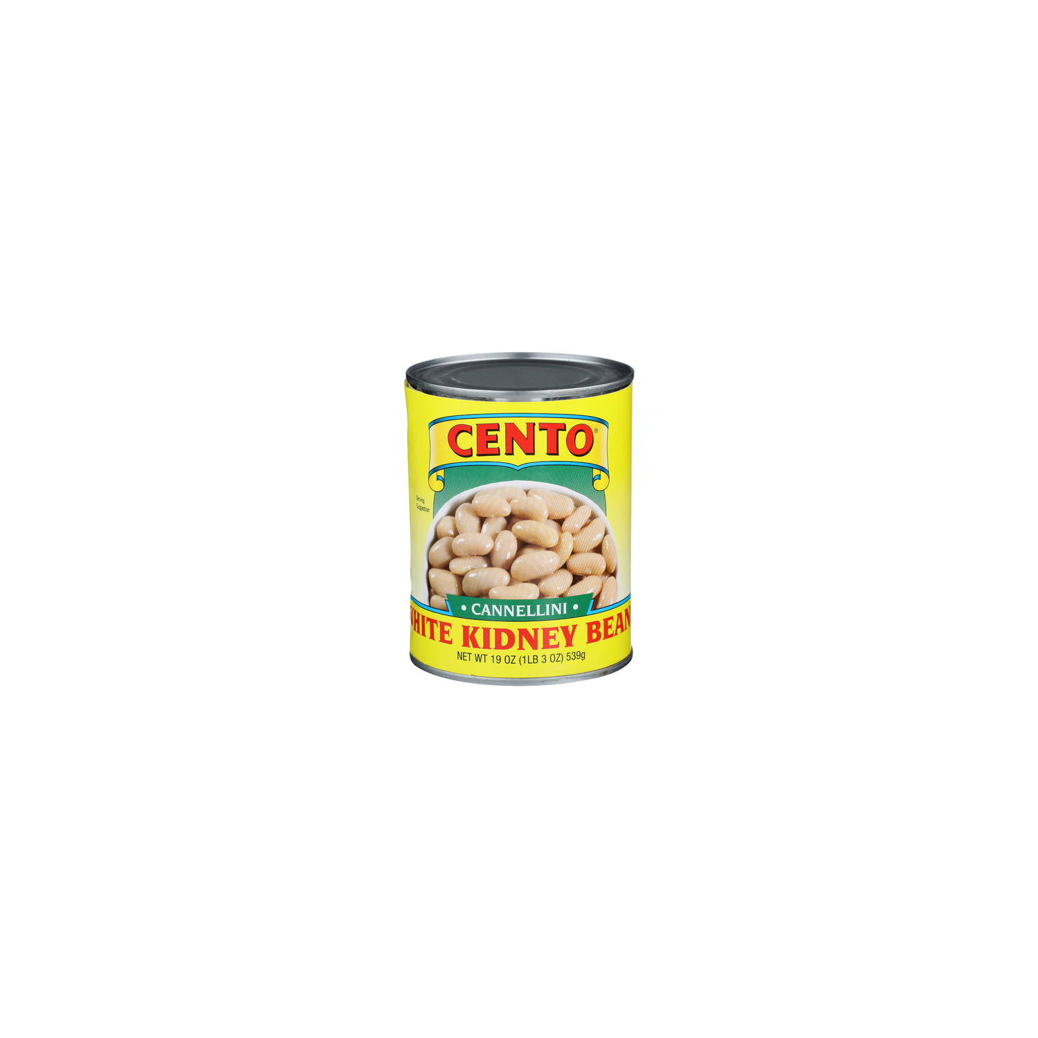 Cento Cannellini White Kidney Bean - 19 Ounce Image 1 of 4