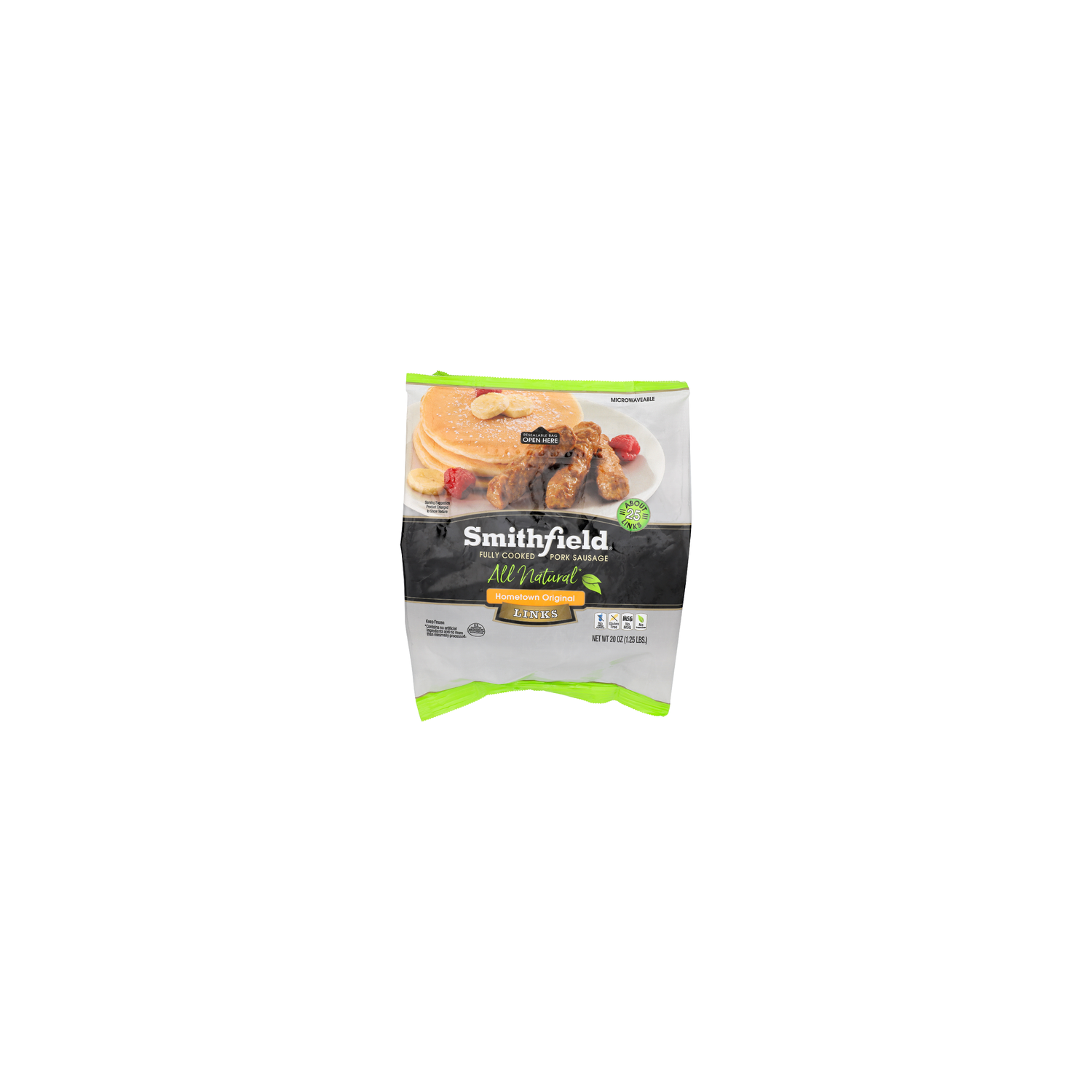 Smithfield Hometown Original Links Pork Sausage - 20 Ounce Image 1 of 4