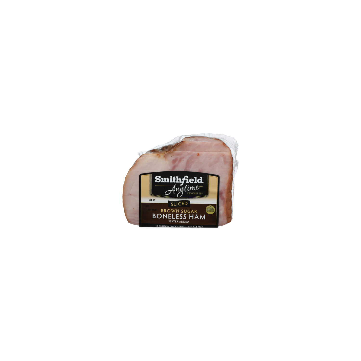 Smithfield Anytime Favorites Boneless Sliced Brown Sugar Quarter Ham - 1.5 Pound Image 1 of 4