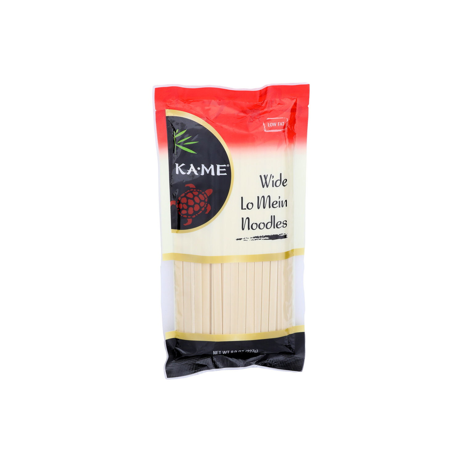 KA-ME Wide Lo Mein Noodles - 8 Ounce Image 1 of 4