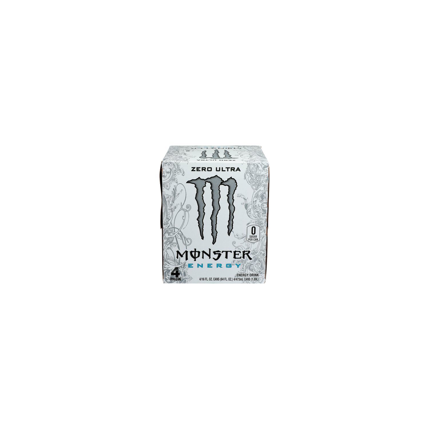 Monster Energy Zero Ultra - 16 Fluid Ounce - 4 Count Image 1 of 4