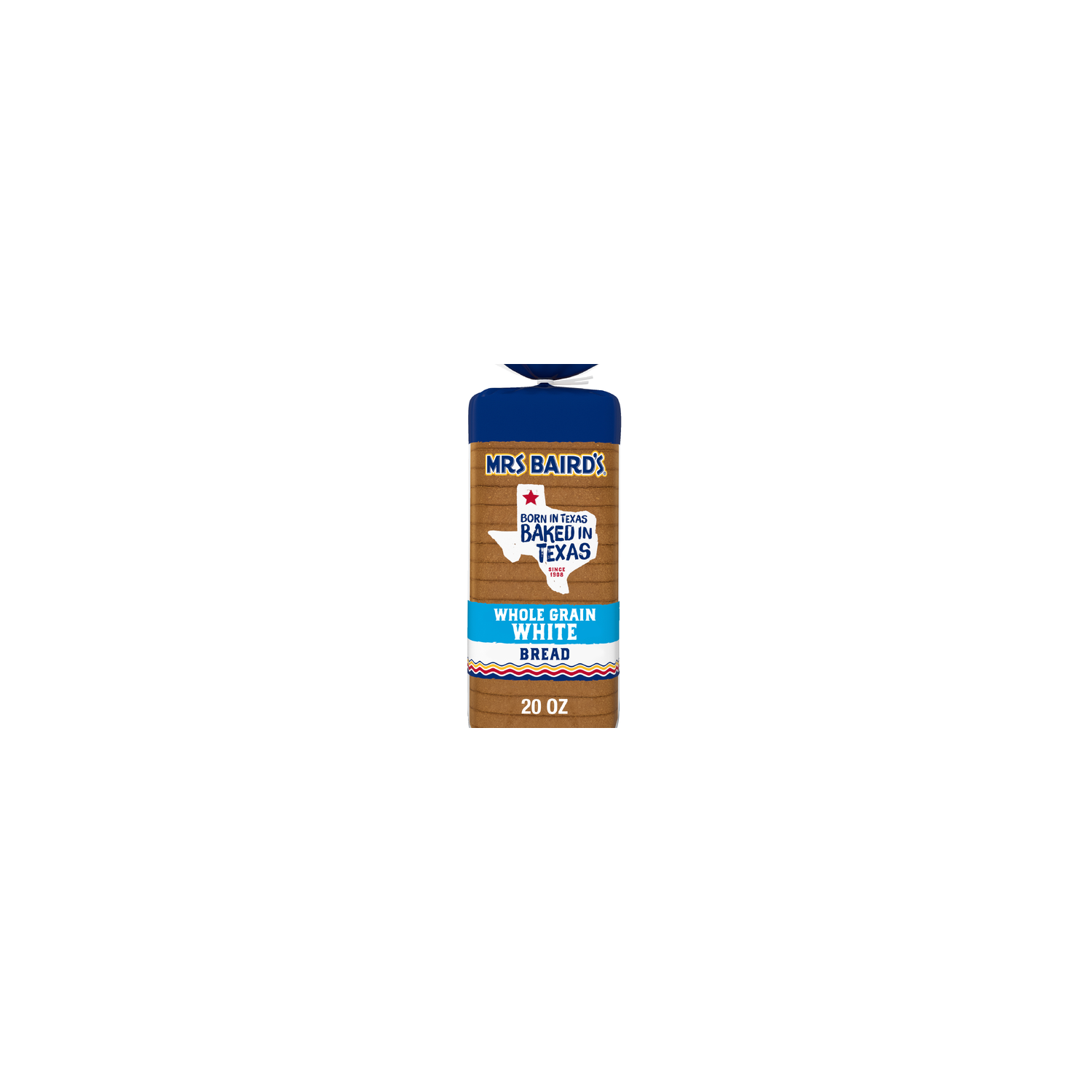 Mrs Baird's Whole Grain White Bread - 20 Ounce Image 1 of 4