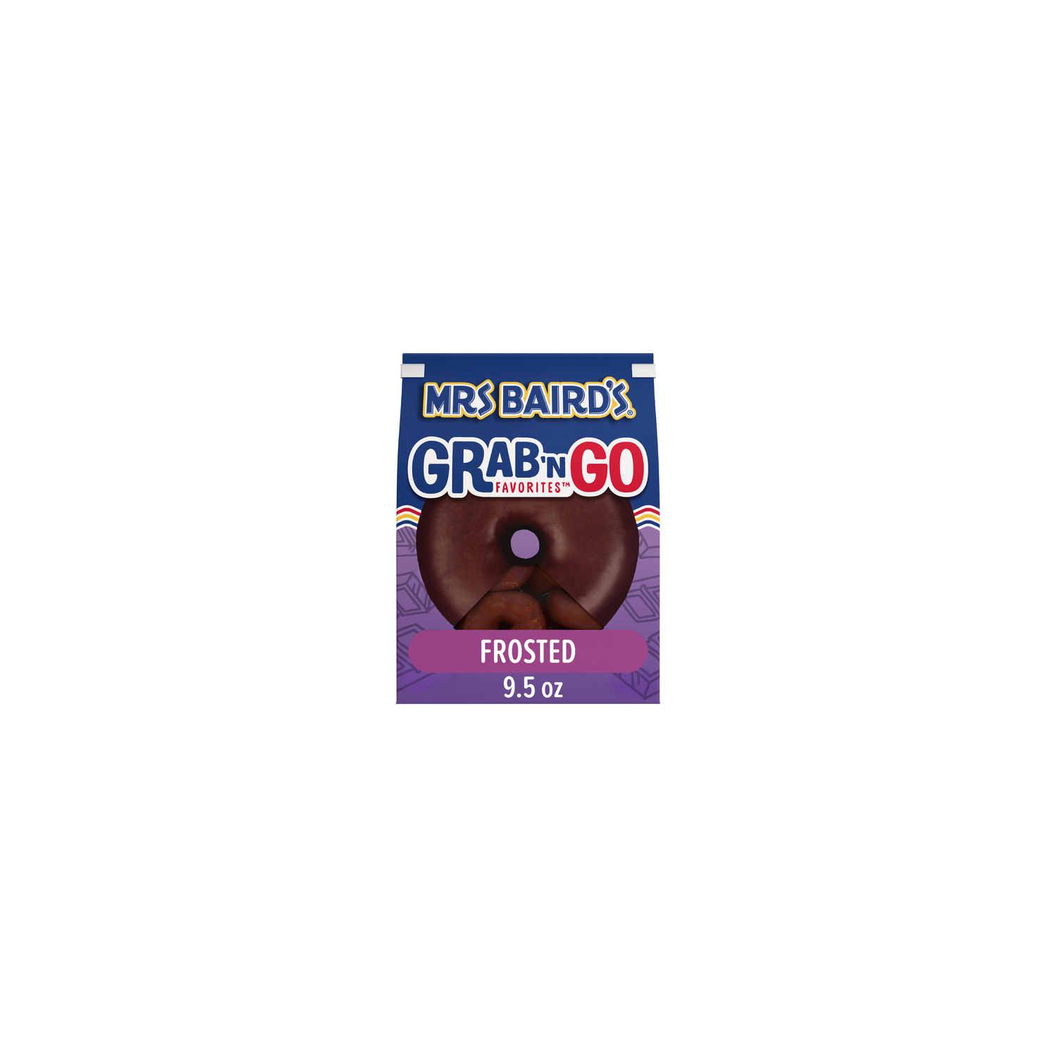 Mrs Baird's Frosted Mini Donuts - 9.5 Fluid Ounce Image 1 of 4
