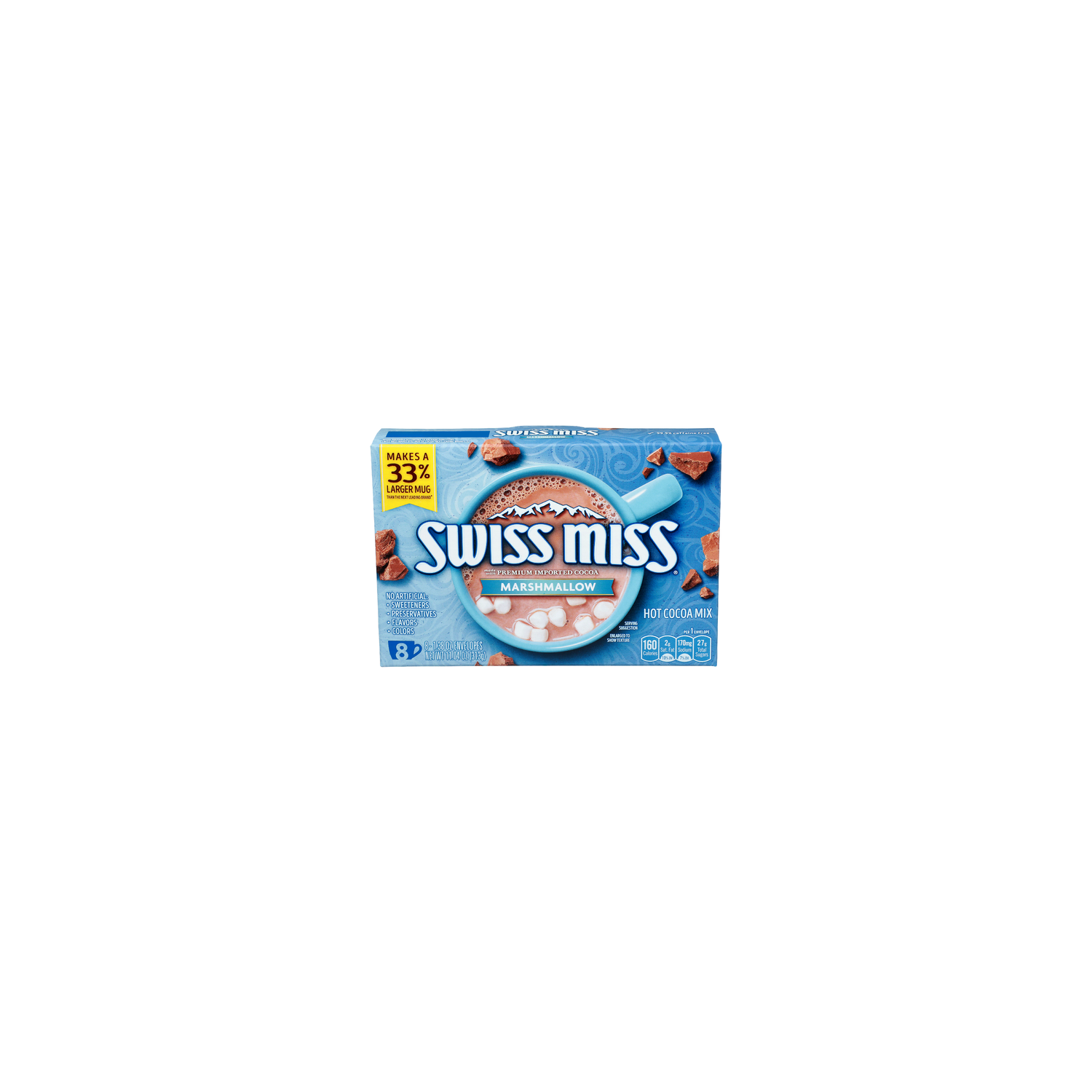 Swiss Miss Marshmallow Hot Cocoa Mix - 1.38 Ounce - 8 Count Image 1 of 4