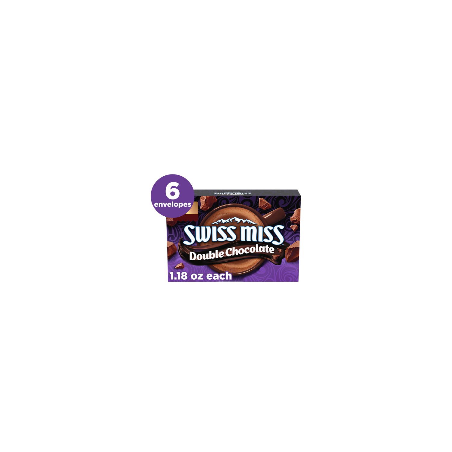Swiss Miss Double Chocolate Flavor Hot Cocoa Mix - 7.08 Ounce Image 1 of 4