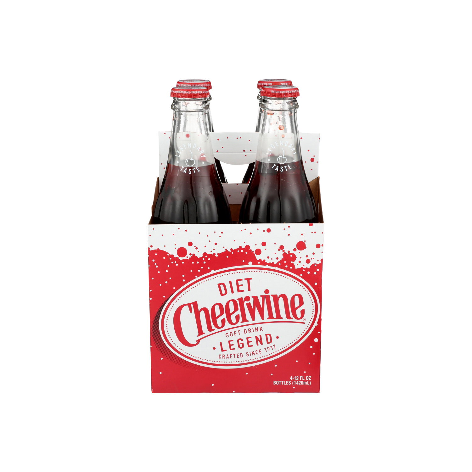 Cheerwine Diet Soda - 355 ml - 4 Count Image 1 of 2