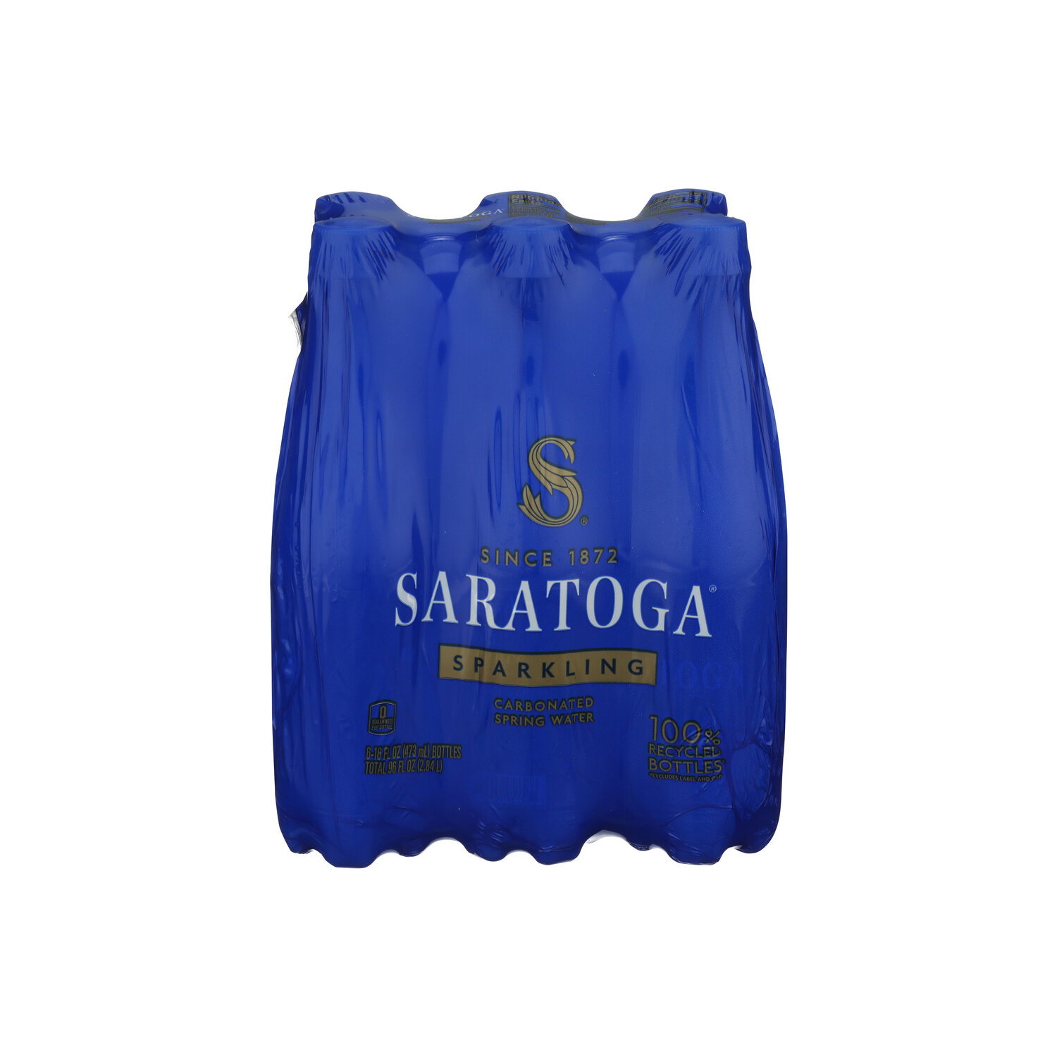 Saratoga Sparkling Spring Water - 16 Fluid Ounce - 6 Count Image 1 of 3