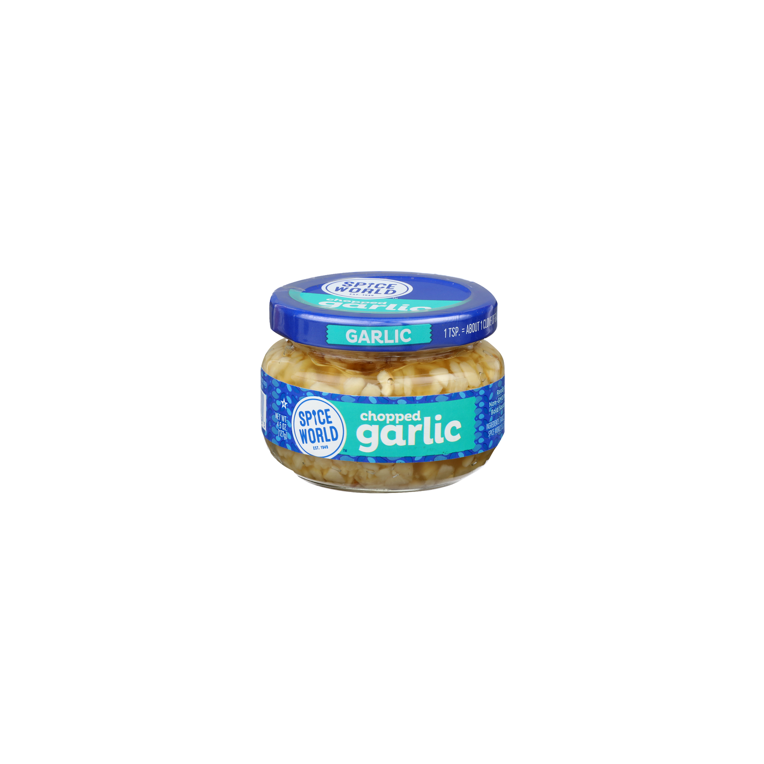 Spice World Chopped Garlic - 4.5 Ounce Image 1 of 3