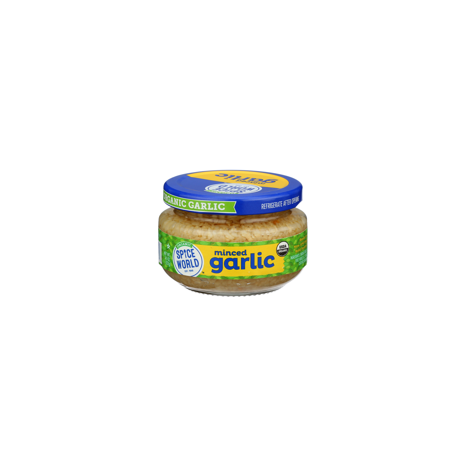 Spice World Minced Garlic - 4.5 Ounce Image 1 of 3