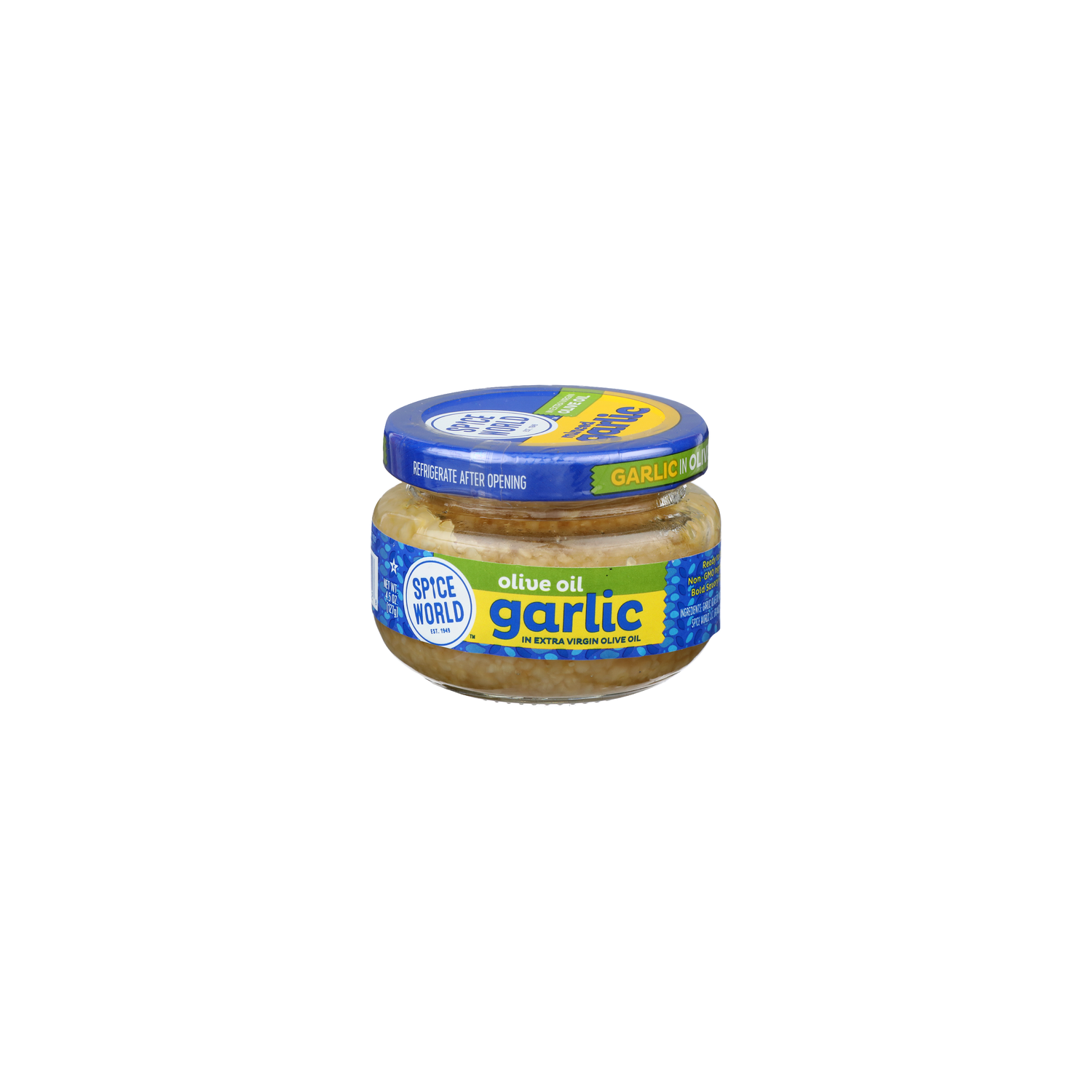 Spice World In Extra Virgin Olive Oil Minced Garlic - 4.5 Ounce Image 1 of 3