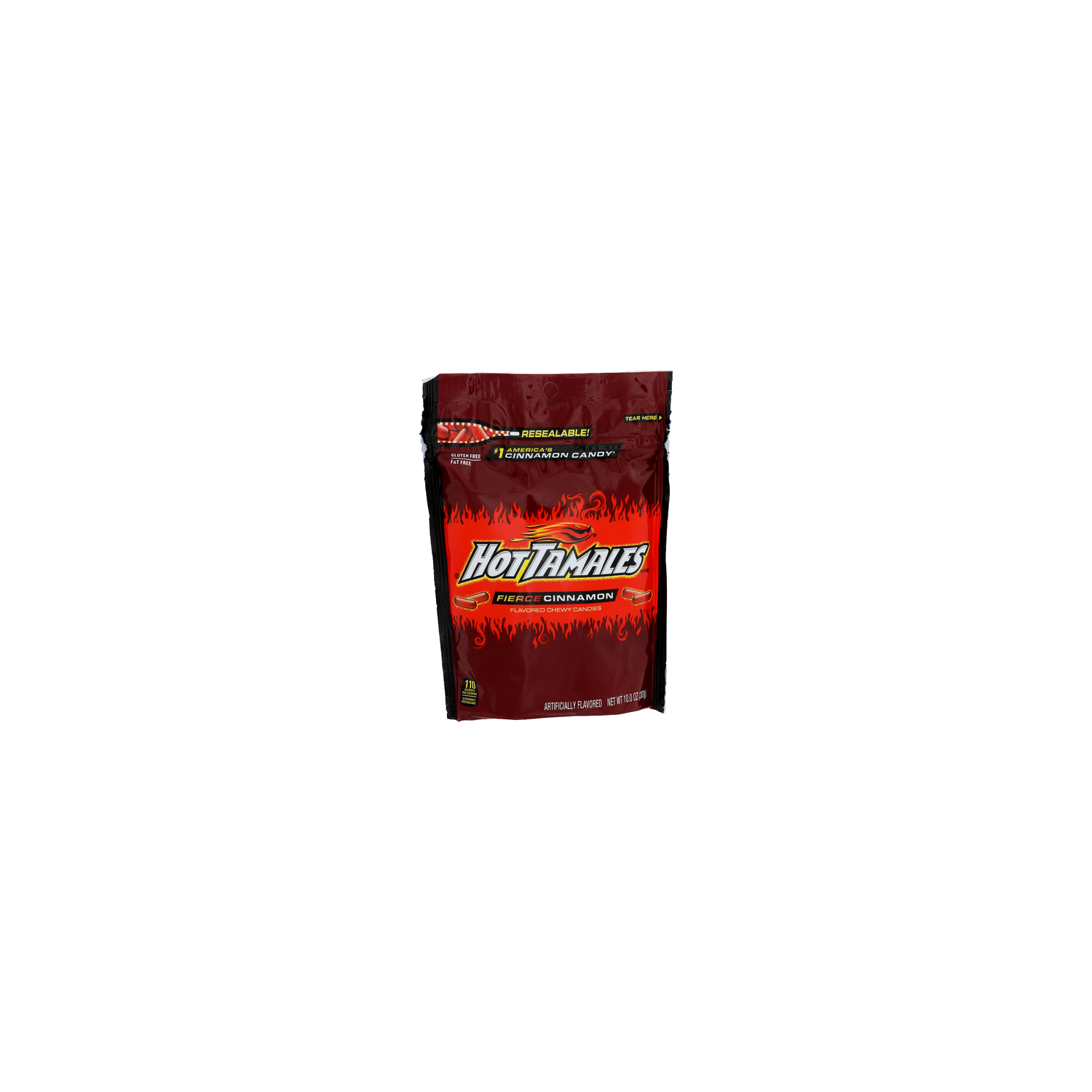 Hot Tamales Fierce Cinnamon Flavored Chewy Candies - 10 Ounce