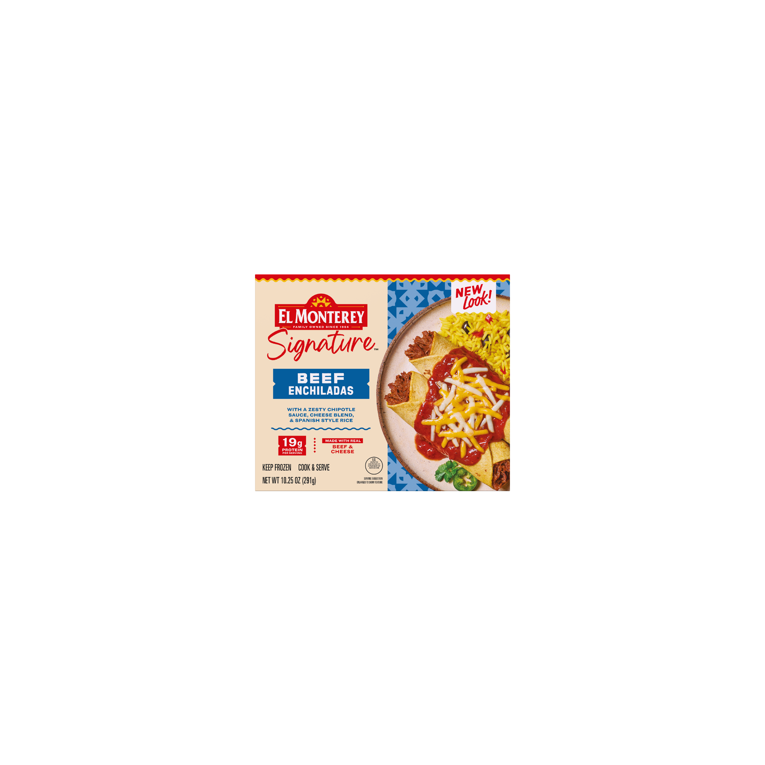 El Monterey Signature Beef Enchiladas - 10.25 Ounce Image 1 of 4