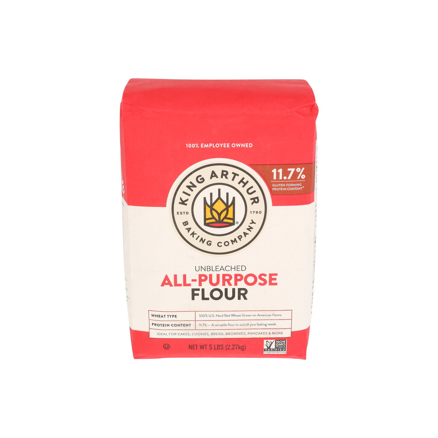 King Arthur Baking Company Unbleached All-Purpose Flour - 5 Pound Image 1 of 4