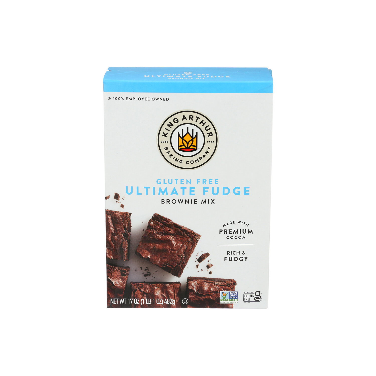 King Arthur Baking Company Gluten Free Fudge Brownie Mix - 17 Ounce Image 1 of 4