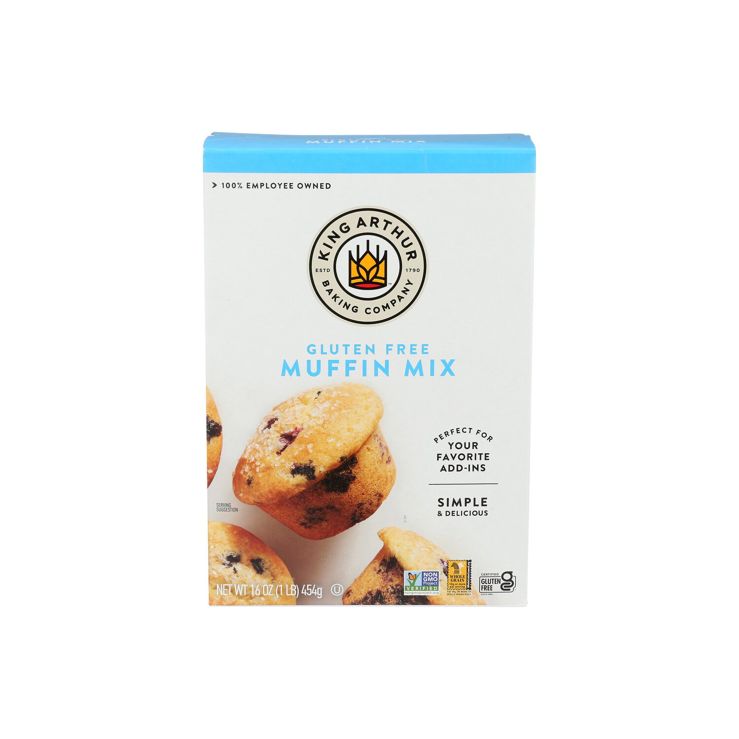 King Arthur Baking Company Gluten Free Muffin Mix - 16 Ounce Image 1 of 4