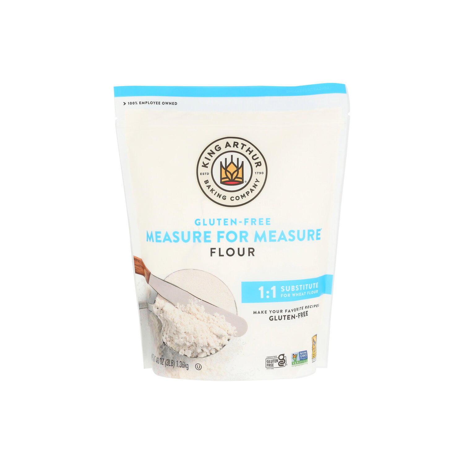 King Arthur Baking Company Gluten Free Measure For Flour - 48 Ounce Image 1 of 4
