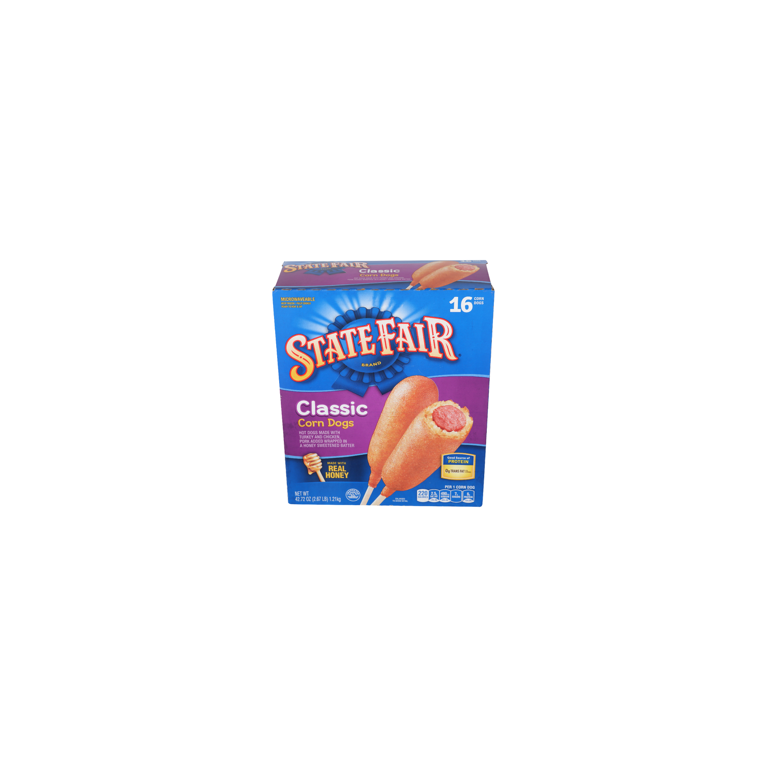 State Fair Classic Corn Dogs - 2.67 Ounce - 16 Count Image 1 of 4