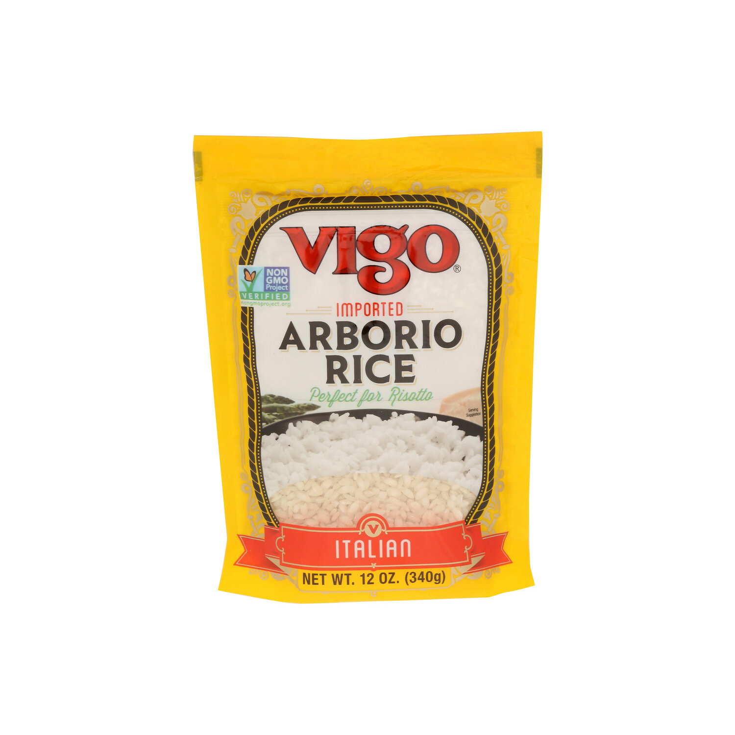 Vigo Rice Arborio Bag - 12 Ounce Image 1 of 4
