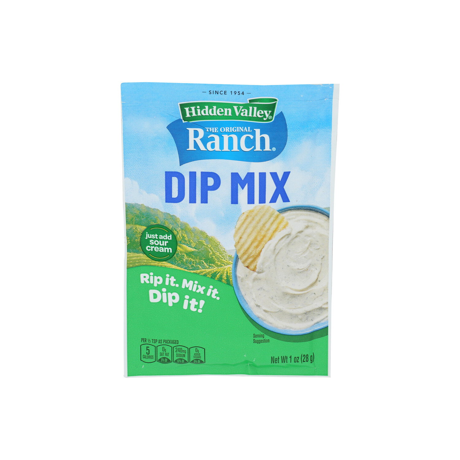Hidden Valley Original Ranch Dips Mix Packet - 1 Ounce