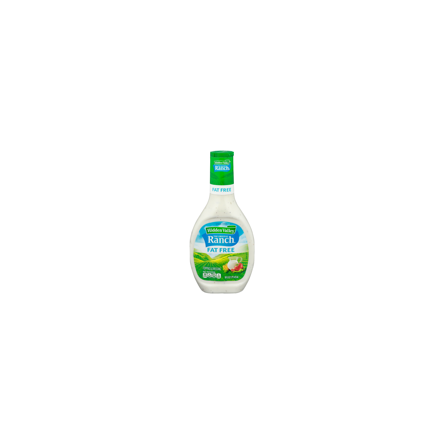 Hidden Valley Fat Free Topping & Dressing - 16 Fluid Ounce Image 1 of 4