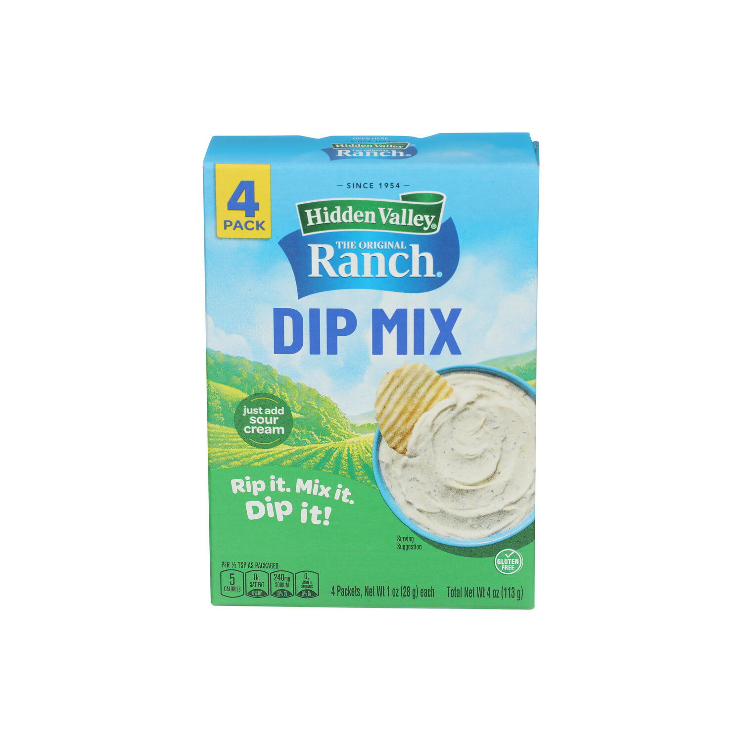 Hidden Valley Thick & Creamy Dips Mix - 4 Ounce Image 1 of 4