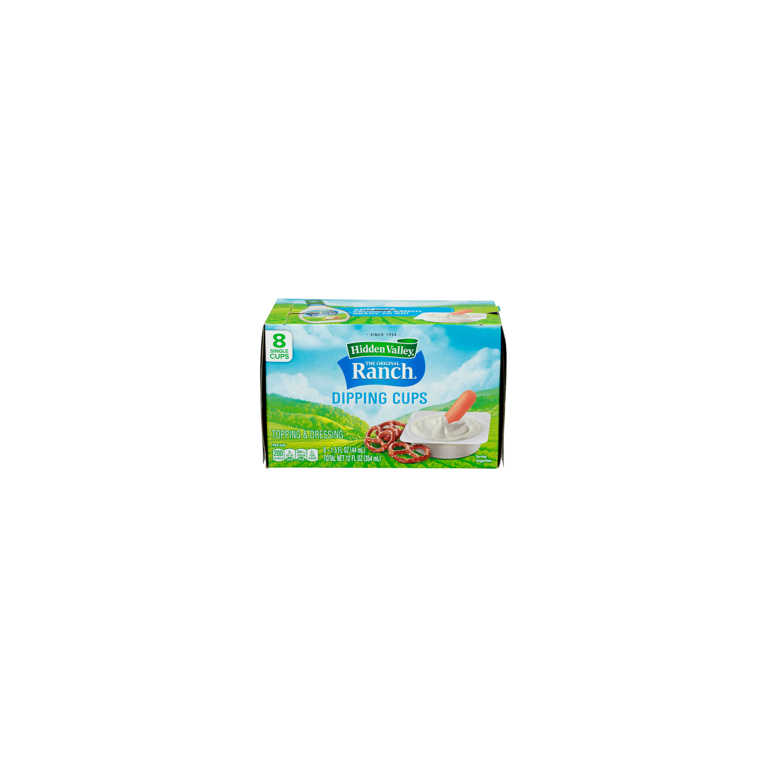 Hidden Valley Dipping Cups Topping & Dressing - 1.5 Fluid Ounce - 8 Count Image 1 of 4