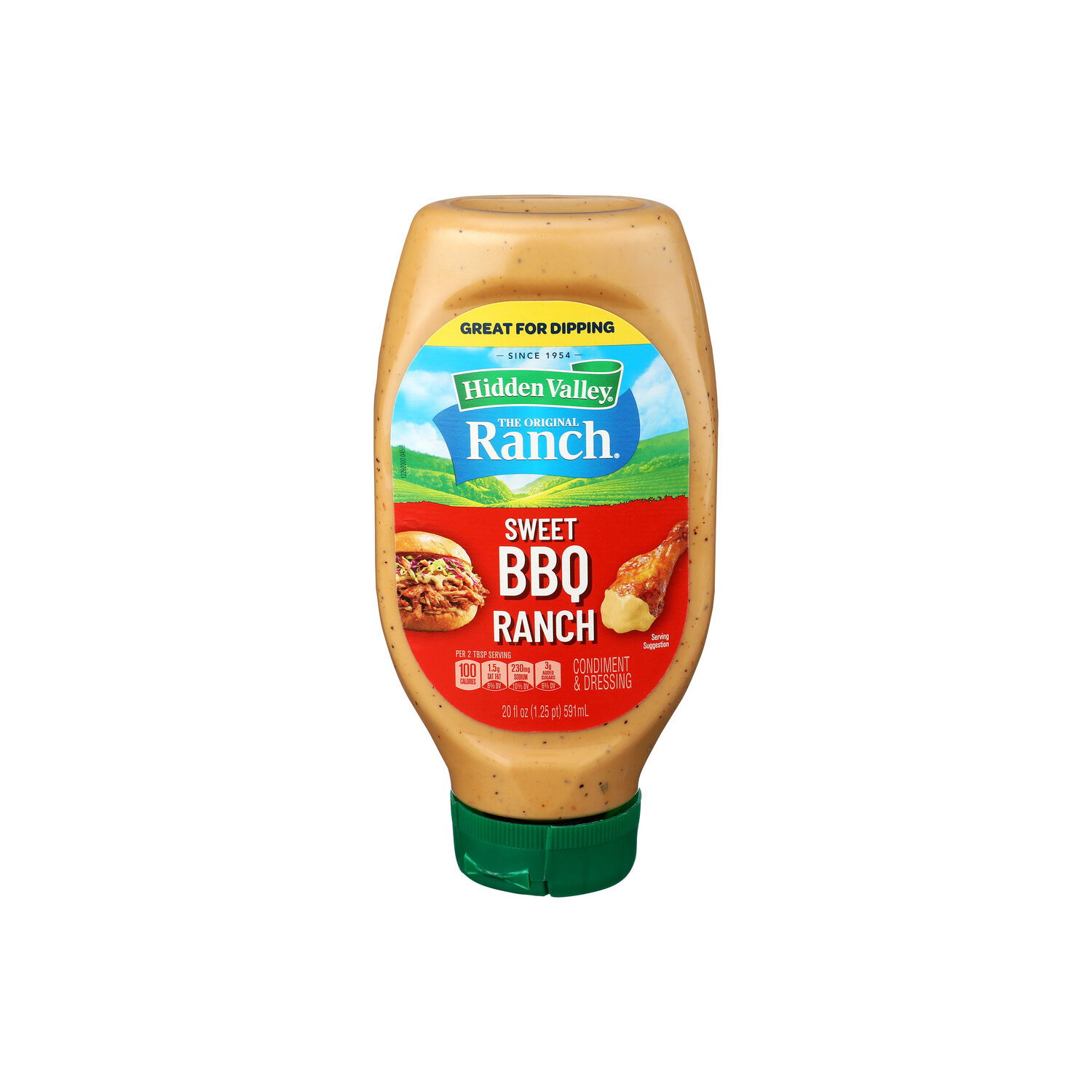 Hidden Valley Sweet BBQ Ranch - 20 Fluid Ounce Image 1 of 4