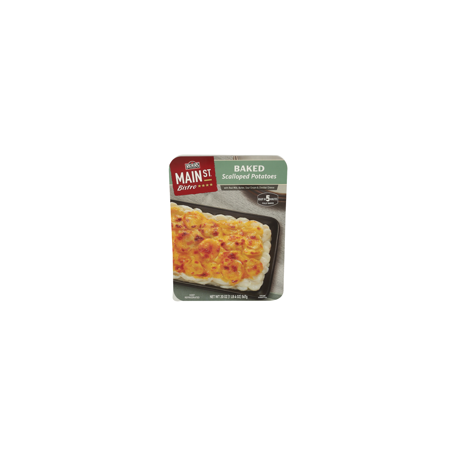 Main St Bistro Baked Scalloped Potatoes - 20 Ounce Image 1 of 4