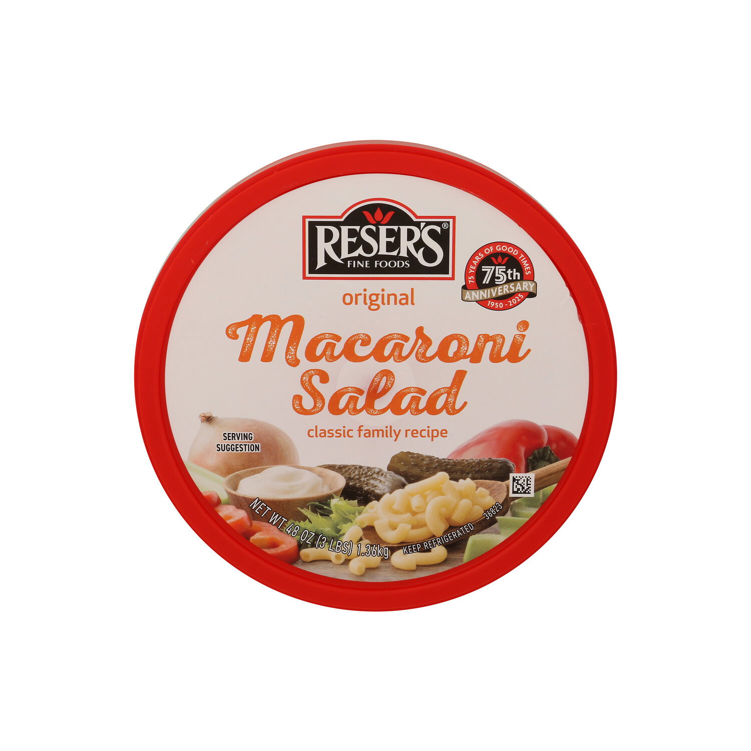 RESER's Fine Foods Macaroni Salad - 48 Ounce Image 1 of 4