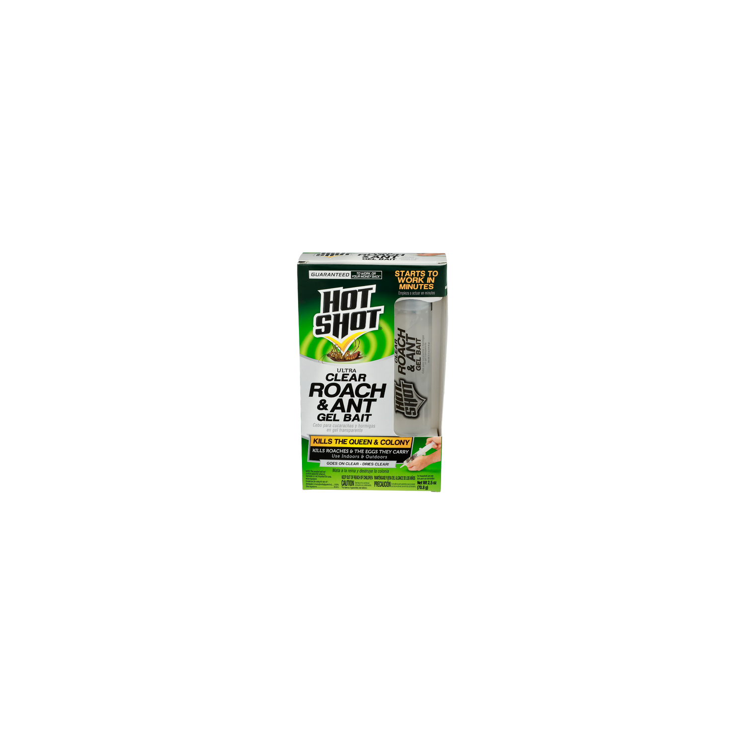 Hot Shot Ultra Clear Roach & Ant Gel Bait - 2.5 Ounce Image 1 of 3